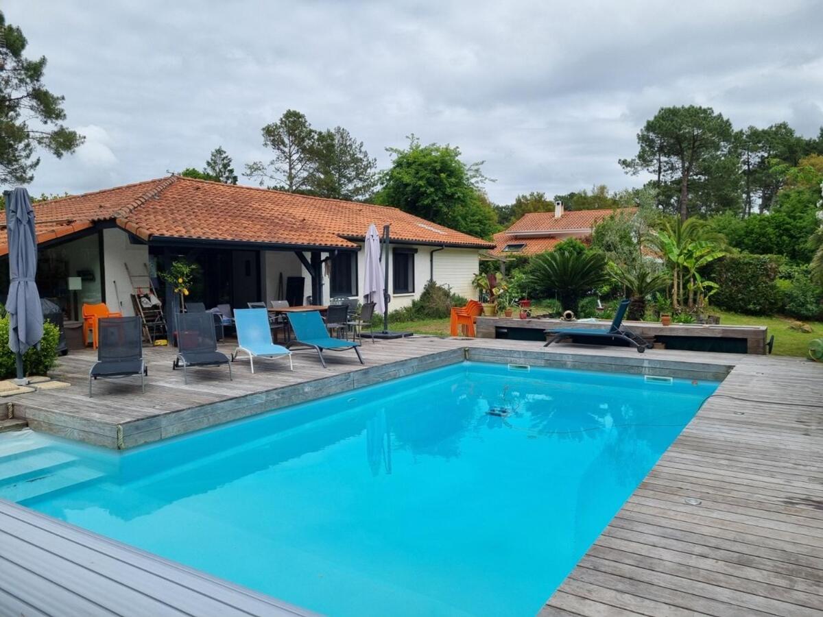 Villa House With Heated Pool And Jacuzzi Soorts-Hossegor Exterior foto