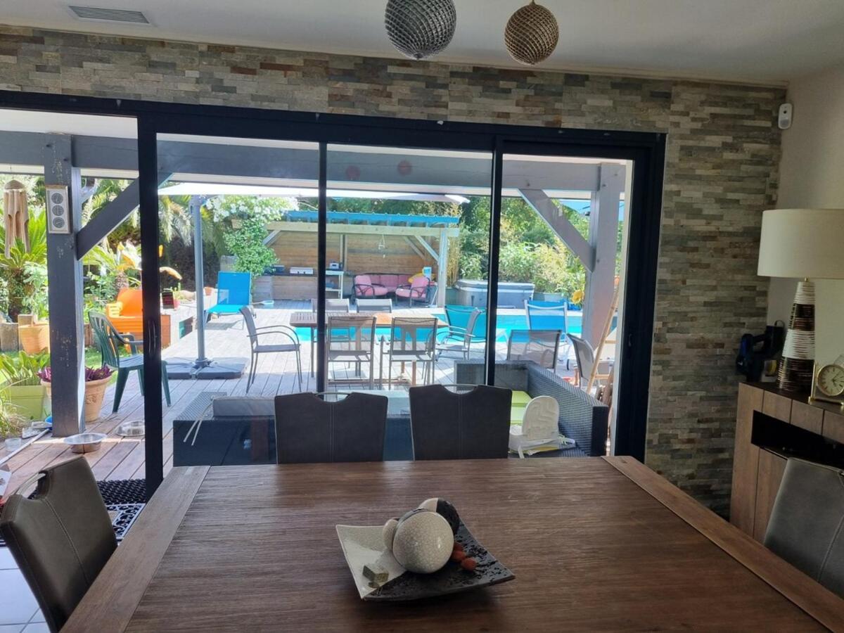 Villa House With Heated Pool And Jacuzzi Soorts-Hossegor Exterior foto
